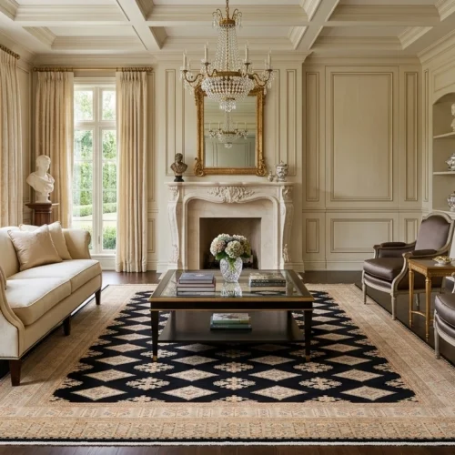 classic carpet jaaldar black
