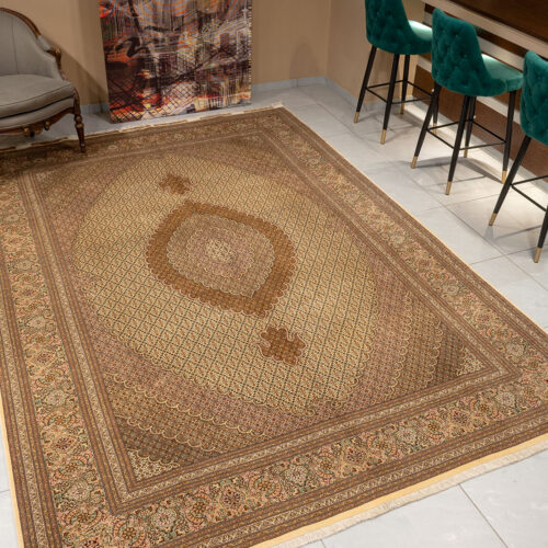 Persian classic rugs, Tbariz Mahi Beige