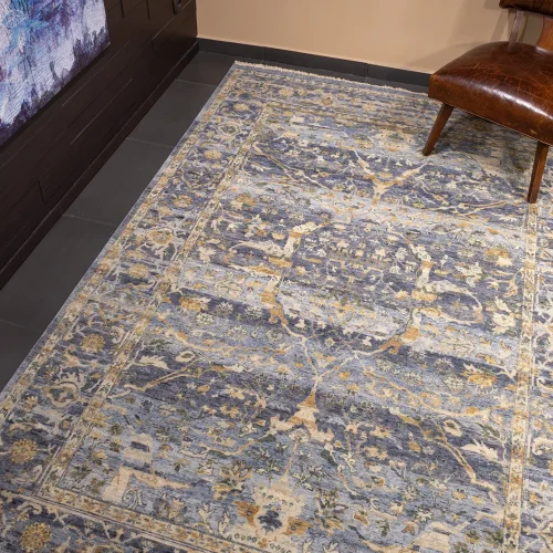 Νεοκλασικό χαλί Heritage, BC-219 Blue