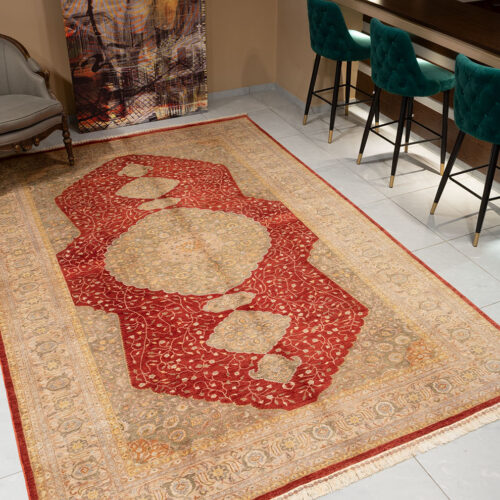 Serafien classic rugs, Top Capi Orange/Beige