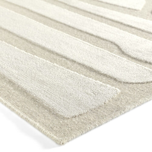 Flanders Modern carpet, Chiara Horizon Ivory/Ivory