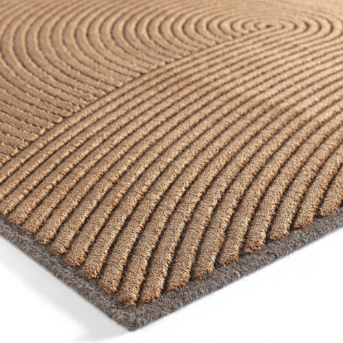 Flanders Modern carpet, Chiara Waves Grey/Cognac