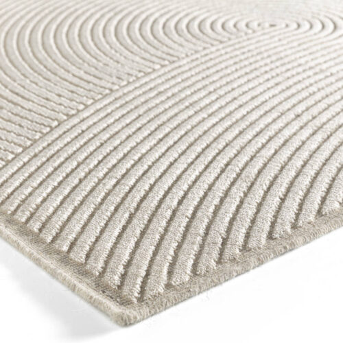 Flanders Modern carpet, Chiara Waves Ivory/Ivory