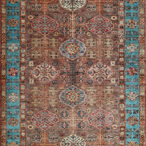 Geometrical Kazak Ersari rugs, Rug-20451
