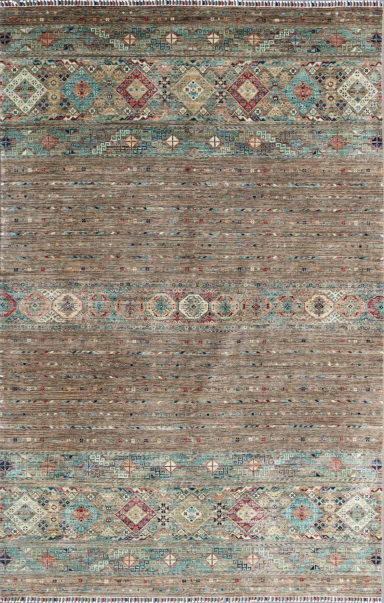 Geometrical Kazak Ersari rugs, Rug-213533
