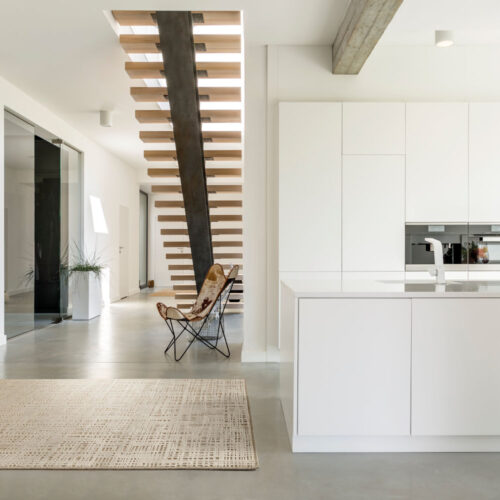 Flanders Modern carpet, Chiara 1097 Ivory/Ivory