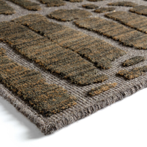 Μοντέρνα Χαλιά Μηχανής Flanders, Chiara-1018 Grey/Tobacco