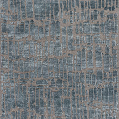 Flanders Modern carpet, Chiara-1018 Anthracite/Blue