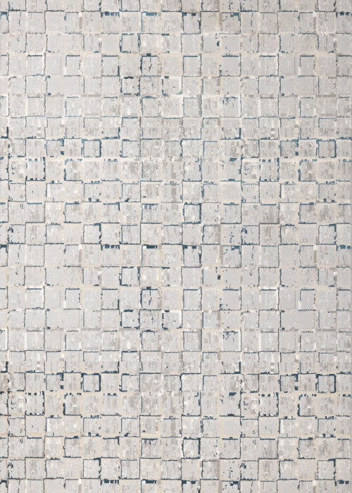 Ness modern carpet, DALI 94B Cream/Blue