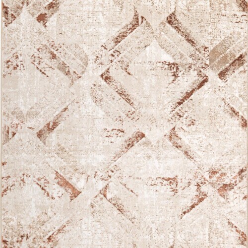 Ness modern carpet, DALI 95A Cream/Terra