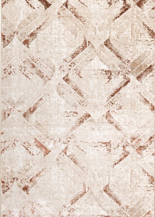 Ness modern carpet, DALI 95A Cream/Terra