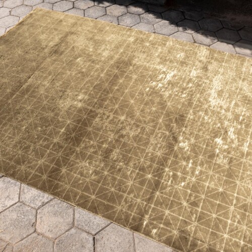 Modern Carpet Deco Diamond, 11792 Green