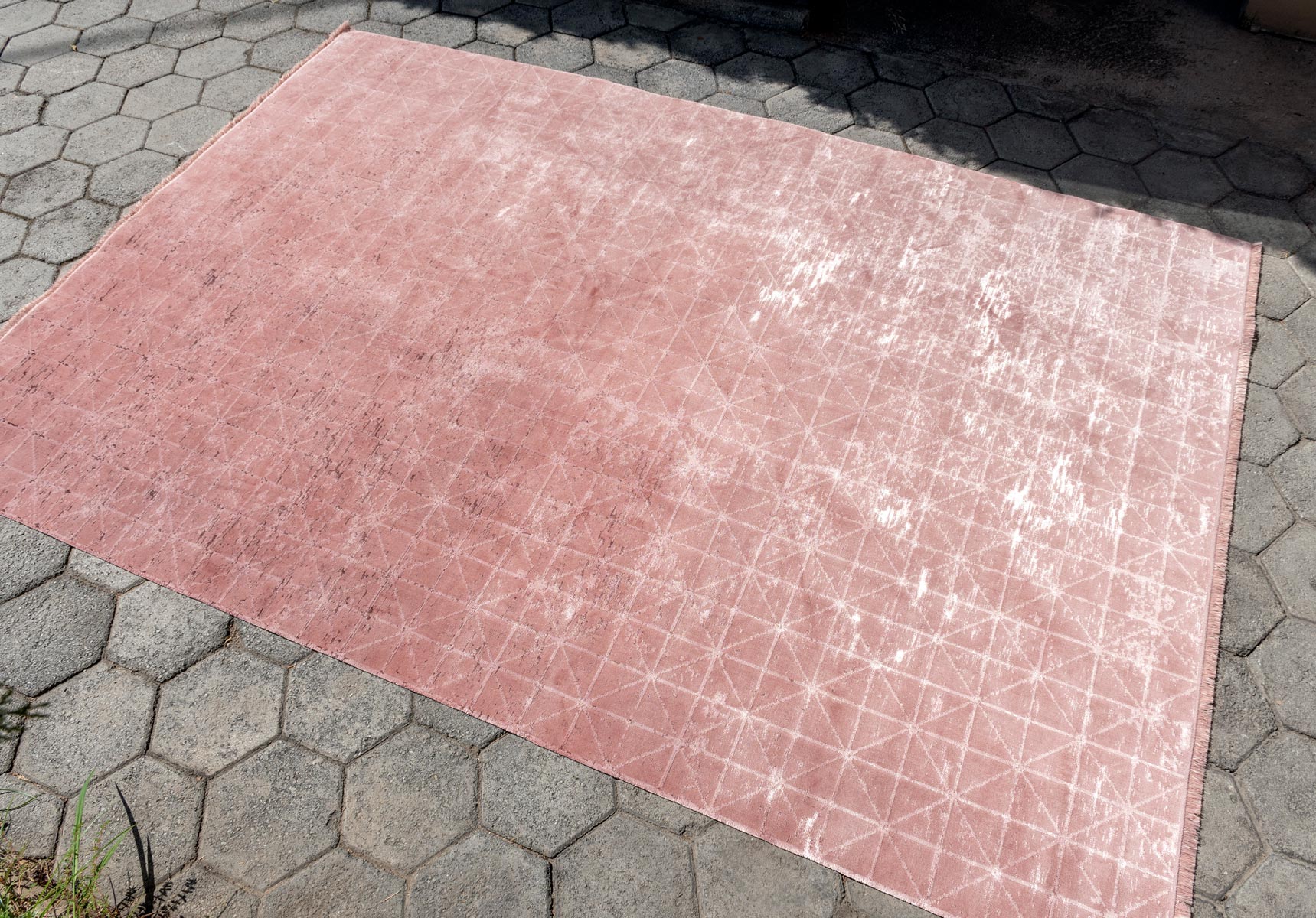 Modern Carpet Deco Diamond, 11792 Pink