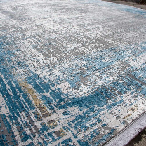 Modern Carpet Ipekzade, 11381 Blue