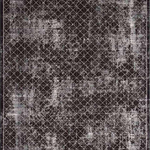 Μοντέρνο Χαλί Μηχανής, Ipekzade 11382 Black