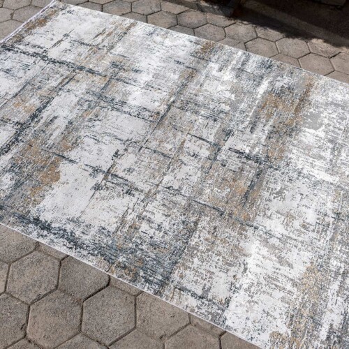 Μοντέρνο Χαλί Μηχανής, Ipekzade 11383 Cream