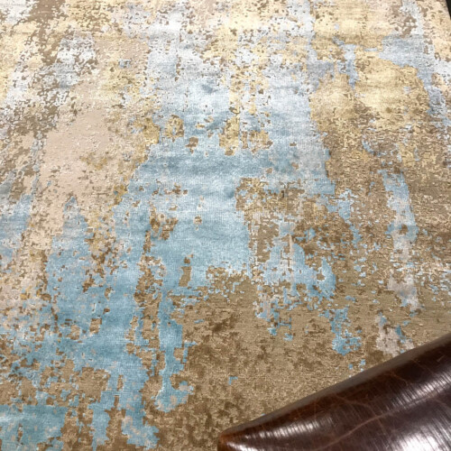 Μοντέρνο Χαλί Ocean, LRB-1508 White/Jamaican Aqua