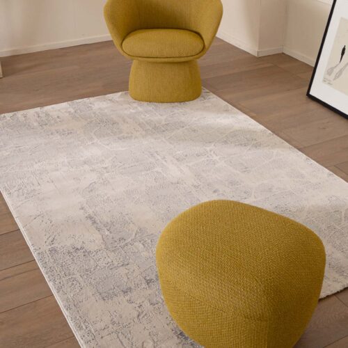 monterno-xali-silky-341D-WHITE Collection Royal Carpets