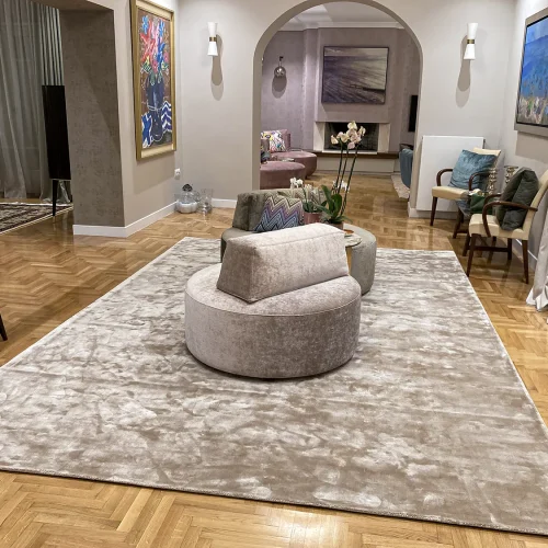 saphier bamboo silk modern rugs