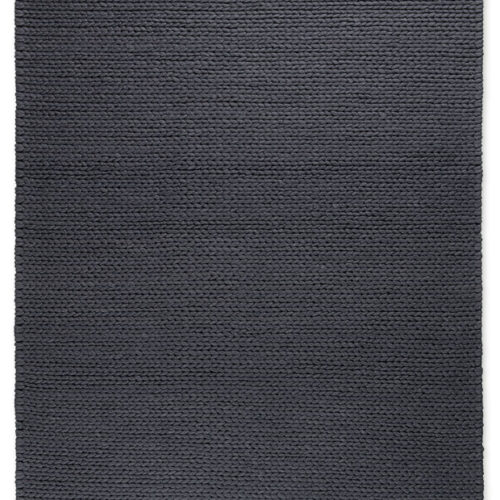Χειροποίητο Πλεκτό Χαλί Sumak Dark Grey