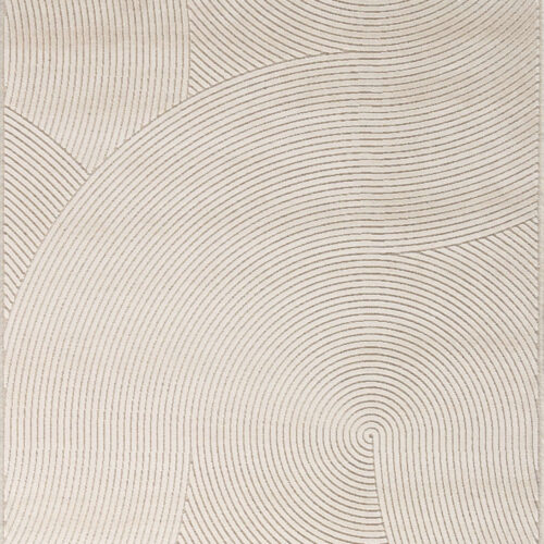 Flanders Modern carpet, Chiara Waves Ivory/Ivory