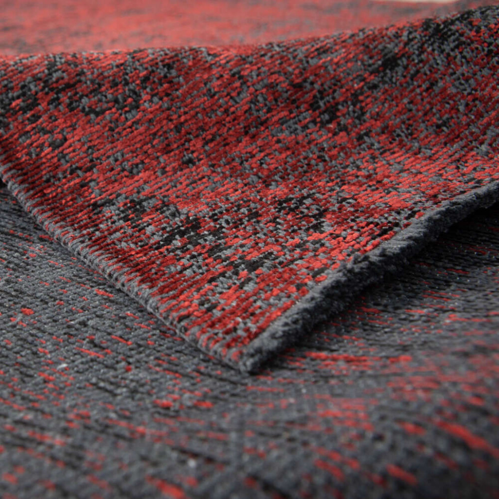 Edgy modern carpets, EM-22224 Dark Red